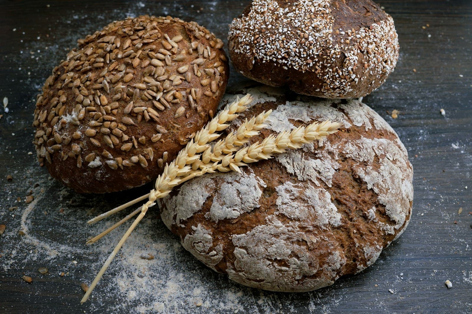 Pains artisanaux en boulangerie