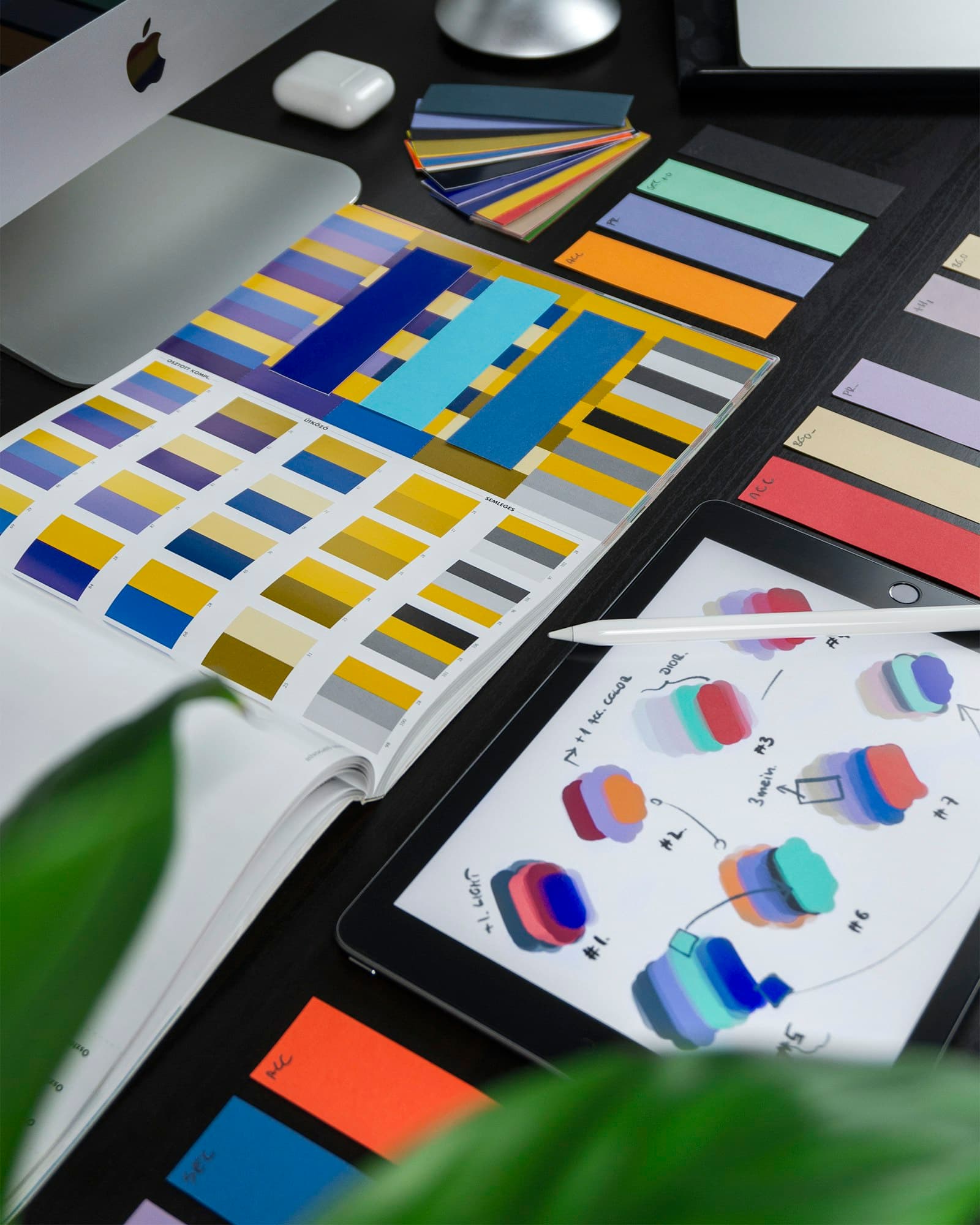 Choix des couleurs et de l'identité visuelle